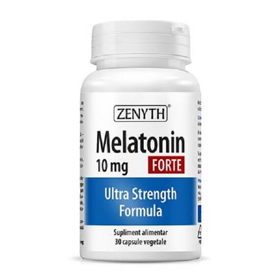 Melatonin Forte 10 mg 30 capsule Zenyth - - Roveli