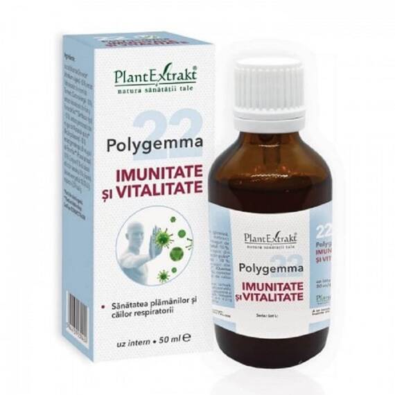 Polygemma 22 Imunitate si Vitalitate 50 ml PlantExtrakt - - Roveli