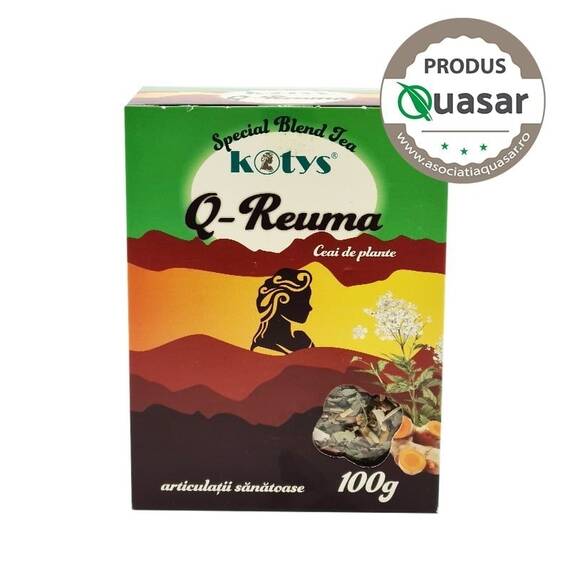 Q Reuma Ceai de Plante 100 g Kotys - - Roveli