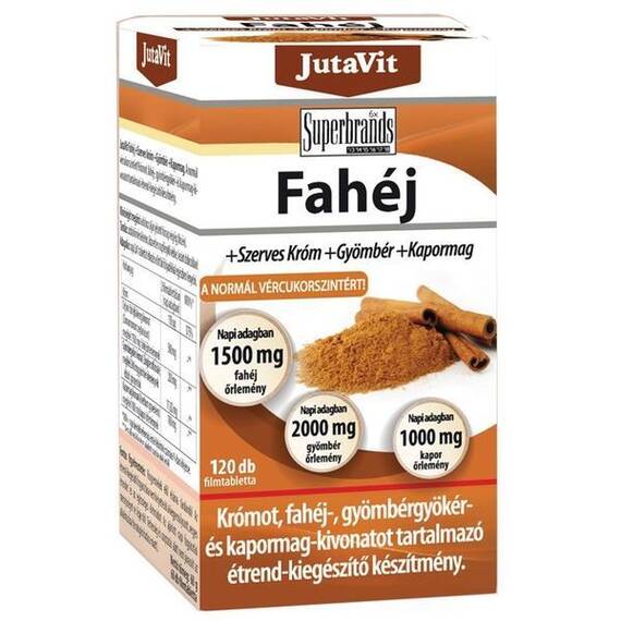 Scortisoara + Crom + Ghimbir + Seminte de Marar 120 tablete JutaVit - - Roveli