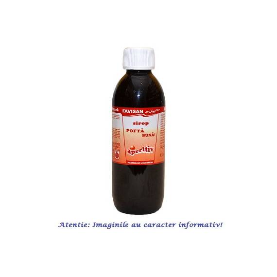 Sirop Pofta Buna 250 ml Favisan - - Roveli