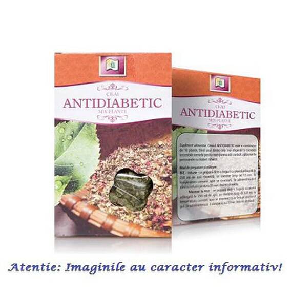 Ceai Antidiabetic 50 g Stef Mar - - Roveli