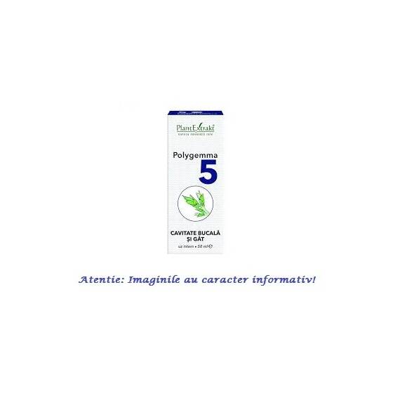 Polygemma 5 Cavitate Bucala si Gat 50 ml PlantExtrakt - - Roveli