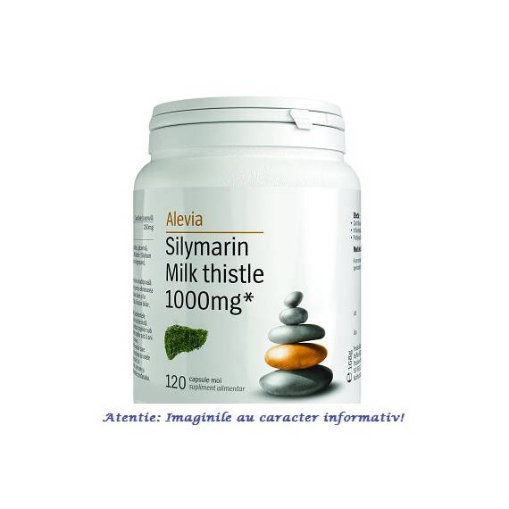 Silymarin Milk Thistle 1000 mg 120 capsule Alevia - - Roveli