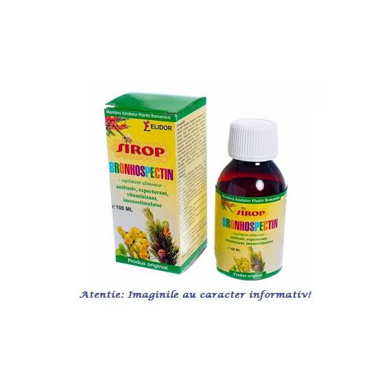 Sirop Bronhospectin 200 ml Elidor - - Roveli