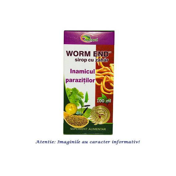 Sirop Worm End 100 ml Ayurmed - - Roveli