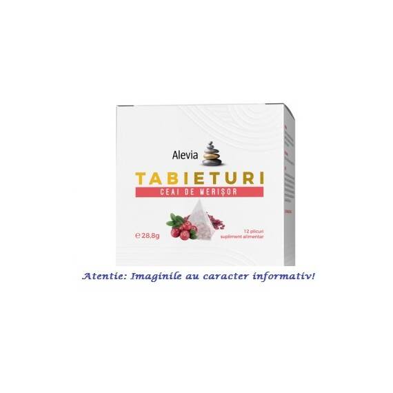 Tabieturi Ceai de Merisor 12 plicuri Alevia - - Roveli