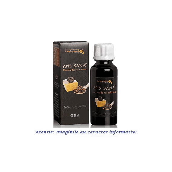 Apis Sana Tinctura de Propolis Forte 30 ml Complex Apicol - - Roveli