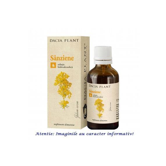 Tinctura de Sanziene 50 ml Dacia Plant - - Roveli