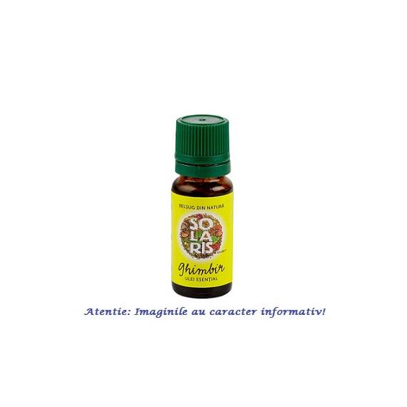 Ulei Esential de Ghimbir 10 ml Solaris - - Roveli