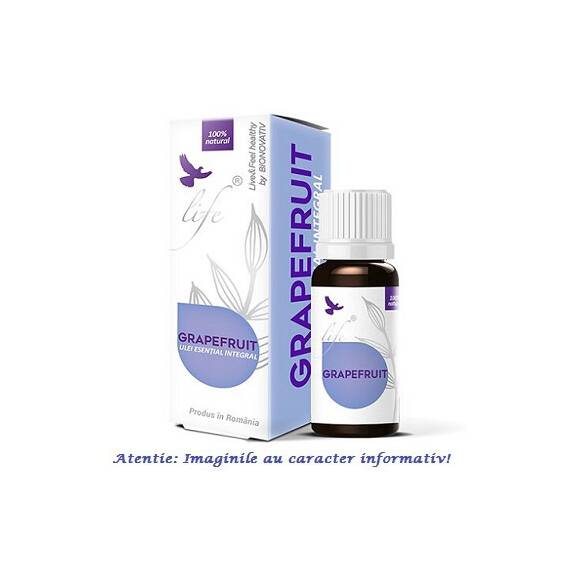 Ulei Esential Integral de Grapefruit 10 ml Bionovativ Life - - Roveli