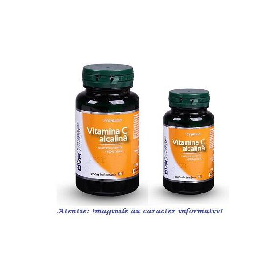 Vitamina C Alcalina Pachet 60 + 30 capsule DVR Pharm - - Roveli
