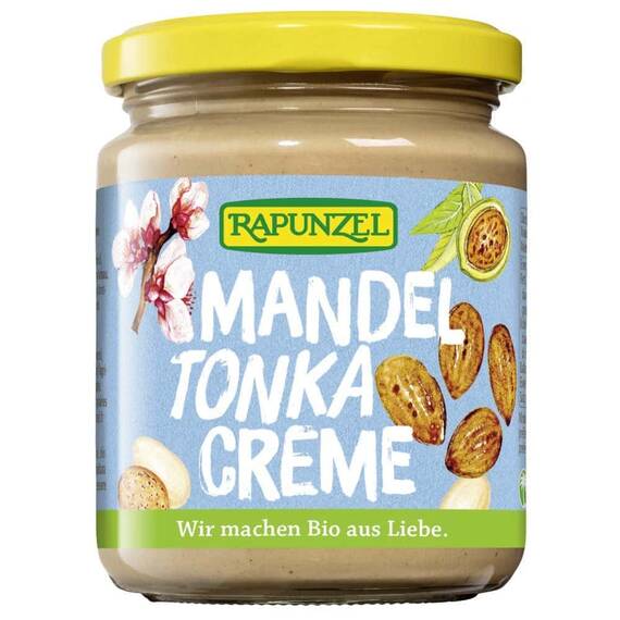Crema bio de Migdale si Tonka 250g Rapunzel - - Roveli