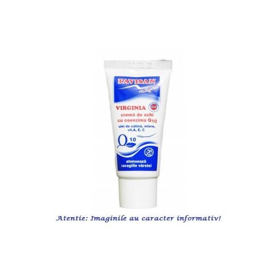 Crema de Ochi cu Coenzima Q10 Virginia 30 ml Favisan - - Roveli