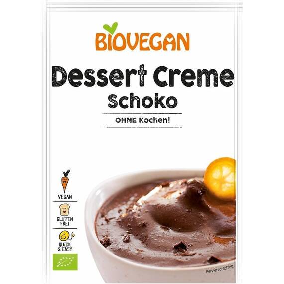 Desert cu cacao FARA FIERBERE 68g Biovegan - - Roveli