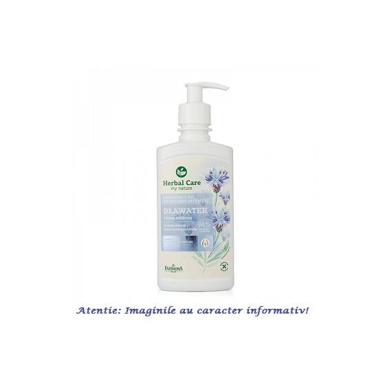 Gel Calmant pentru Igiena Intima cu Extract de Albastrele Herbal Care 330 ml Farmona - - Roveli