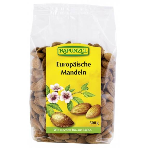 Migdale Europene ecologice 500g Rapunzel - - Roveli