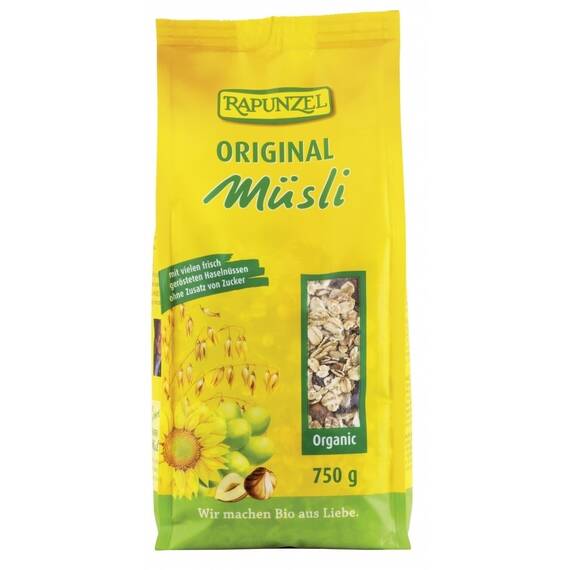 Musli Bio Original RAPUNZEL 750g Rapunzel - - Roveli