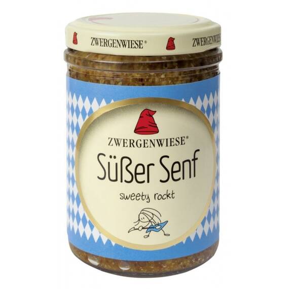 Mustar dulce Bavarez FARA GLUTEN 160ml Zwergenwiese - - Roveli