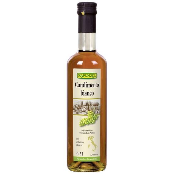 Otet Balsamic Bianco Condimento 500ml Rapunzel - - Roveli