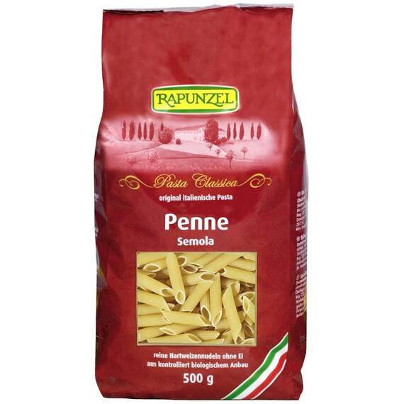 Penne semola bio 500g Rapunzel - - Roveli