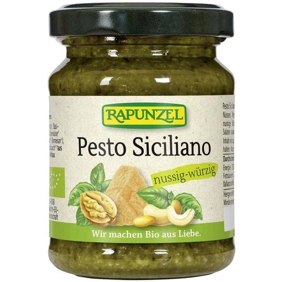Pesto Siciliano Bio 120g Rapunzel - - Roveli