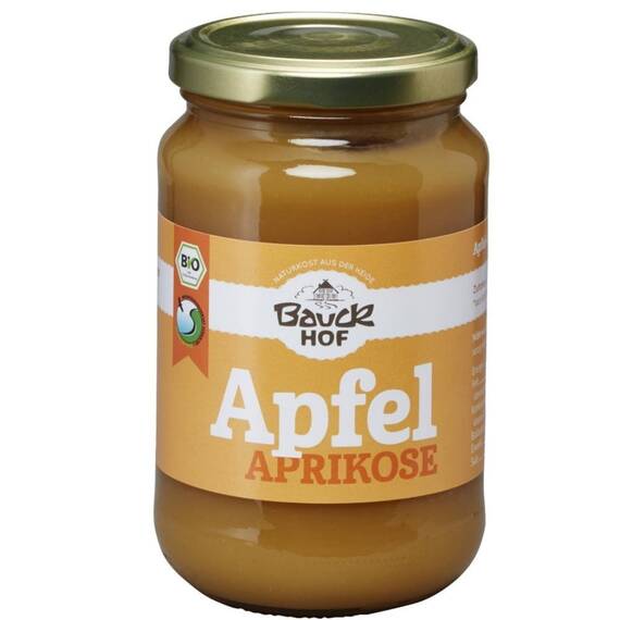 Piure de mere si caise FARA ZAHAR 360g BauckHof - - Roveli