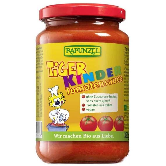 Sos bio de tomate Tiger 360g Rapunzel - - Roveli