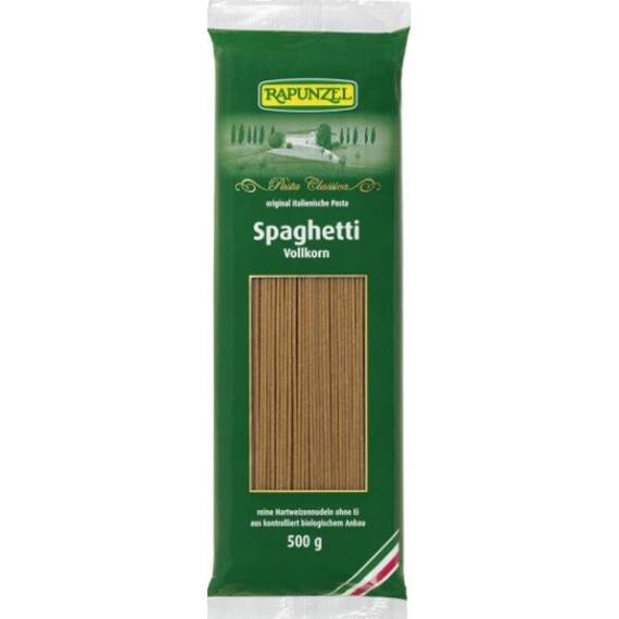 Spaghetti bio integrale 500g Rapunzel - - Roveli