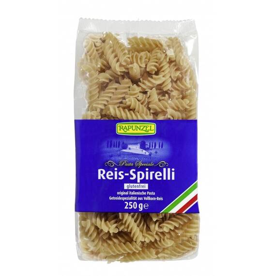 Spirelli din Orez FARA GLUTEN 250g Rapunzel - - Roveli