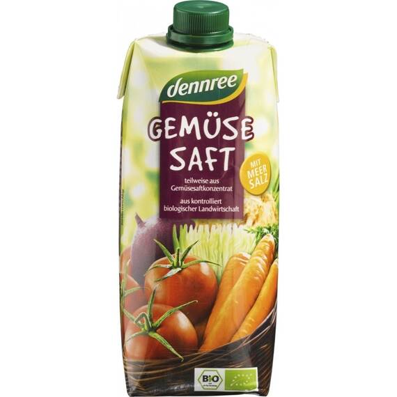 Suc de legume bio  500ml Dennree - - Roveli