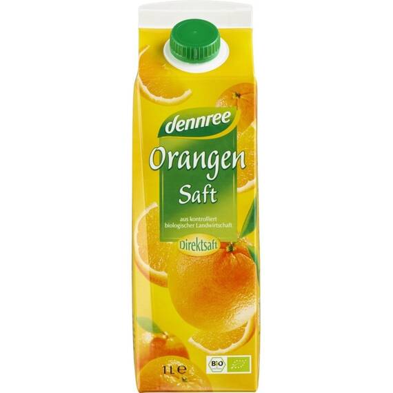 Suc de portocale ecologic 1L 1l Dennree - - Roveli