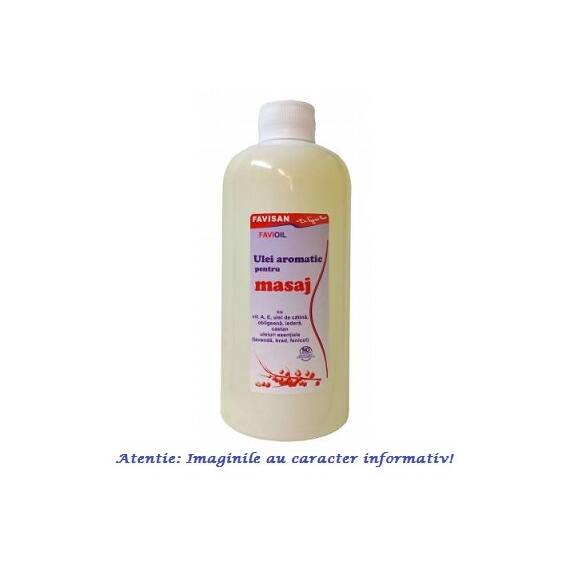 Ulei Aromatic pentru Masaj 500 ml Favisan - - Roveli