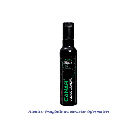 Ulei de Canepa Hemp Essentials 250 ml Canah - - Roveli