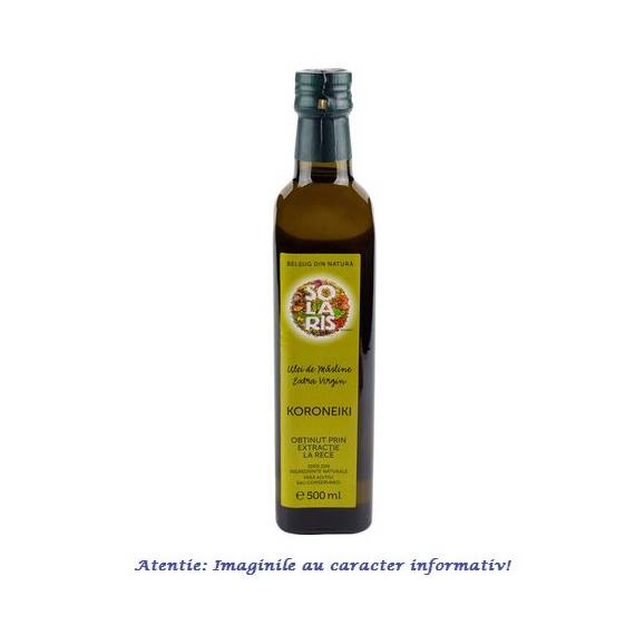 Ulei de Masline Extra Virgin Koroneiki Presat la Rece 500 ml Solaris - - Roveli
