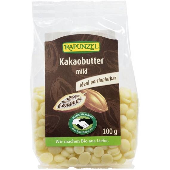 Unt de cacao bio dezodorizat 100g Rapunzel - - Roveli