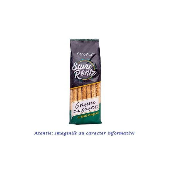 Grisine cu Susan cu Faina Integrala 50 g SanoVita - - Roveli