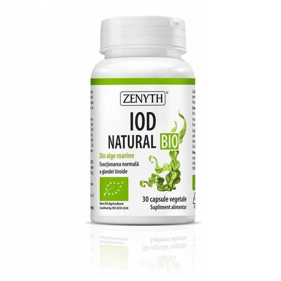 Iod Natural Bio 30 capsule Zenyth - - Roveli