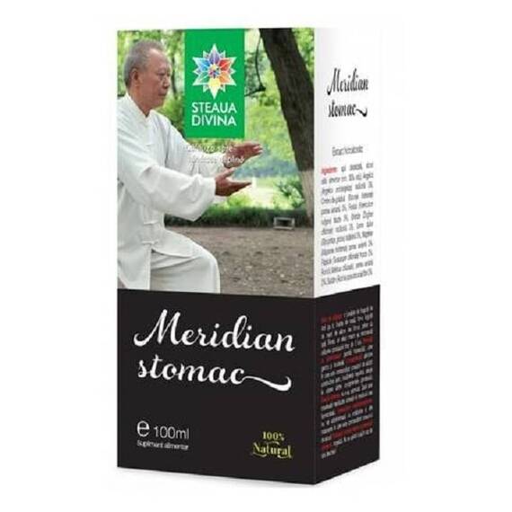 Meridian Stomac Tinctura 100 ml Steaua Divina - - Roveli