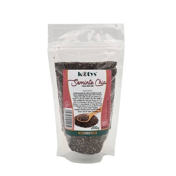 Seminte de Chia 200 g Kotys - - Roveli