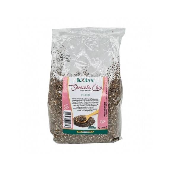 Seminte de Chia 500 g Kotys - - Roveli