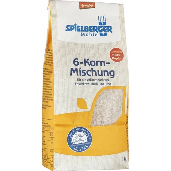 Amestec de 6 cereale Demeter 1kg Spielberger - - Roveli