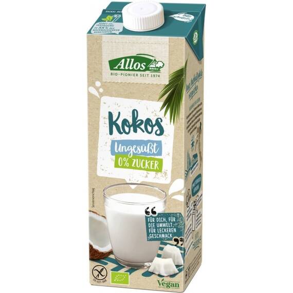 Bautura de cocos ecologica 1l Allos - - Roveli