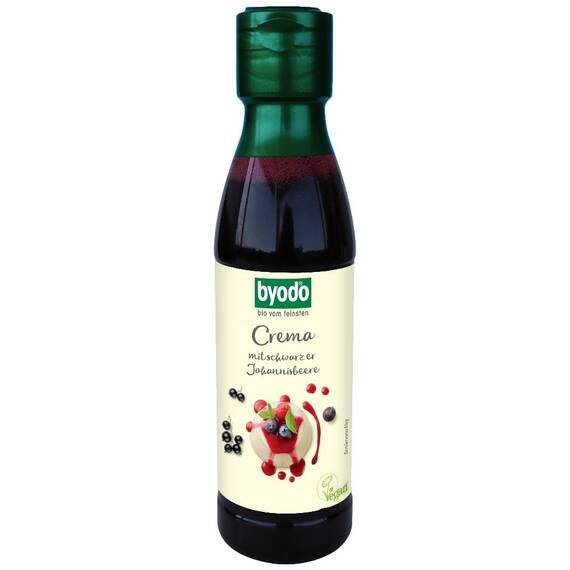 Crema de otet cu coacaze negre 150ml Byodo - - Roveli
