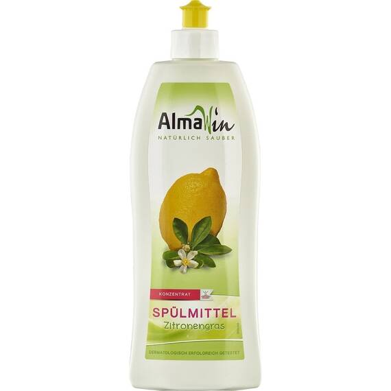 Detegent de vase concentrat cu lamaie 500ml AlmaWin - - Roveli