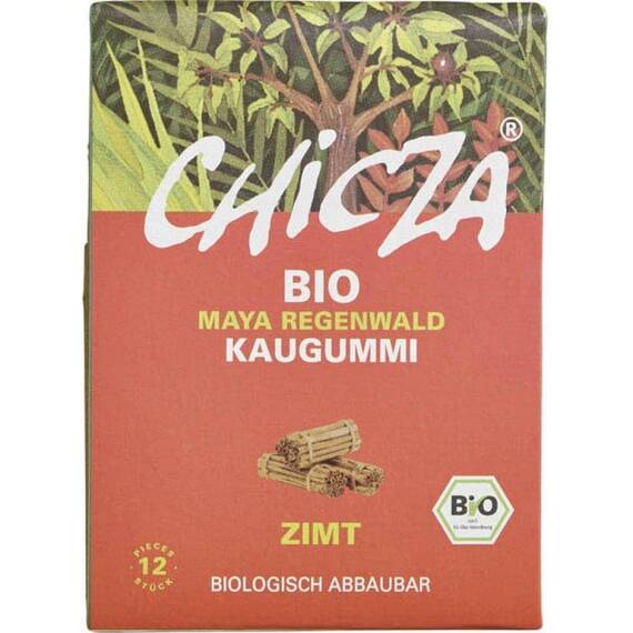 Guma de mestecat bio cu scortisoara 30g Chicza - - Roveli