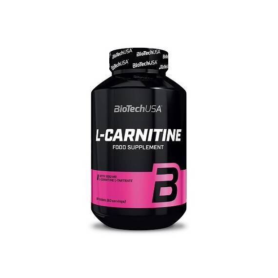 L-Carnitine 1000 mg 30 tablete BioTech USA - - Roveli