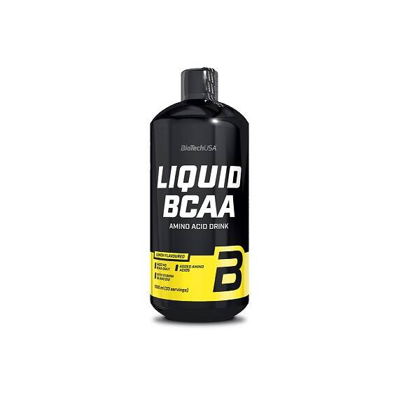 BCAA Liquid cu Aroma de Portocale 1 l BioTech USA - - Roveli