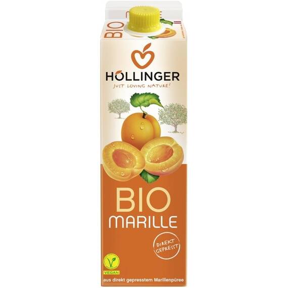 Nectar de caise bio 1l Hollinger - - Roveli