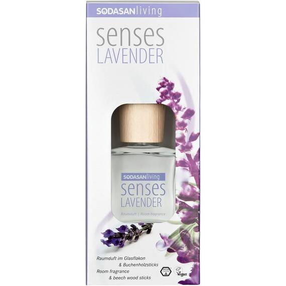 Odorizant bio de camera cu lavanda 200ml Sodasan - - Roveli